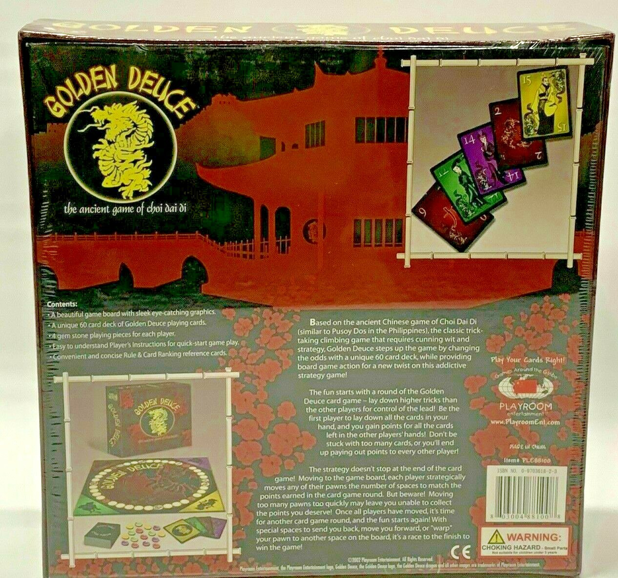 GOLDEN DEUCE - THE ANCIENT GAME OF CHOI DAI DI - Red Box - MIB - US SHIPS  FREE | eBay