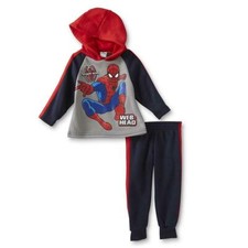 NWT Marvel Spider-Man Toddler / Infant Boys' Hoodie  Pants Set - U Pick Size
