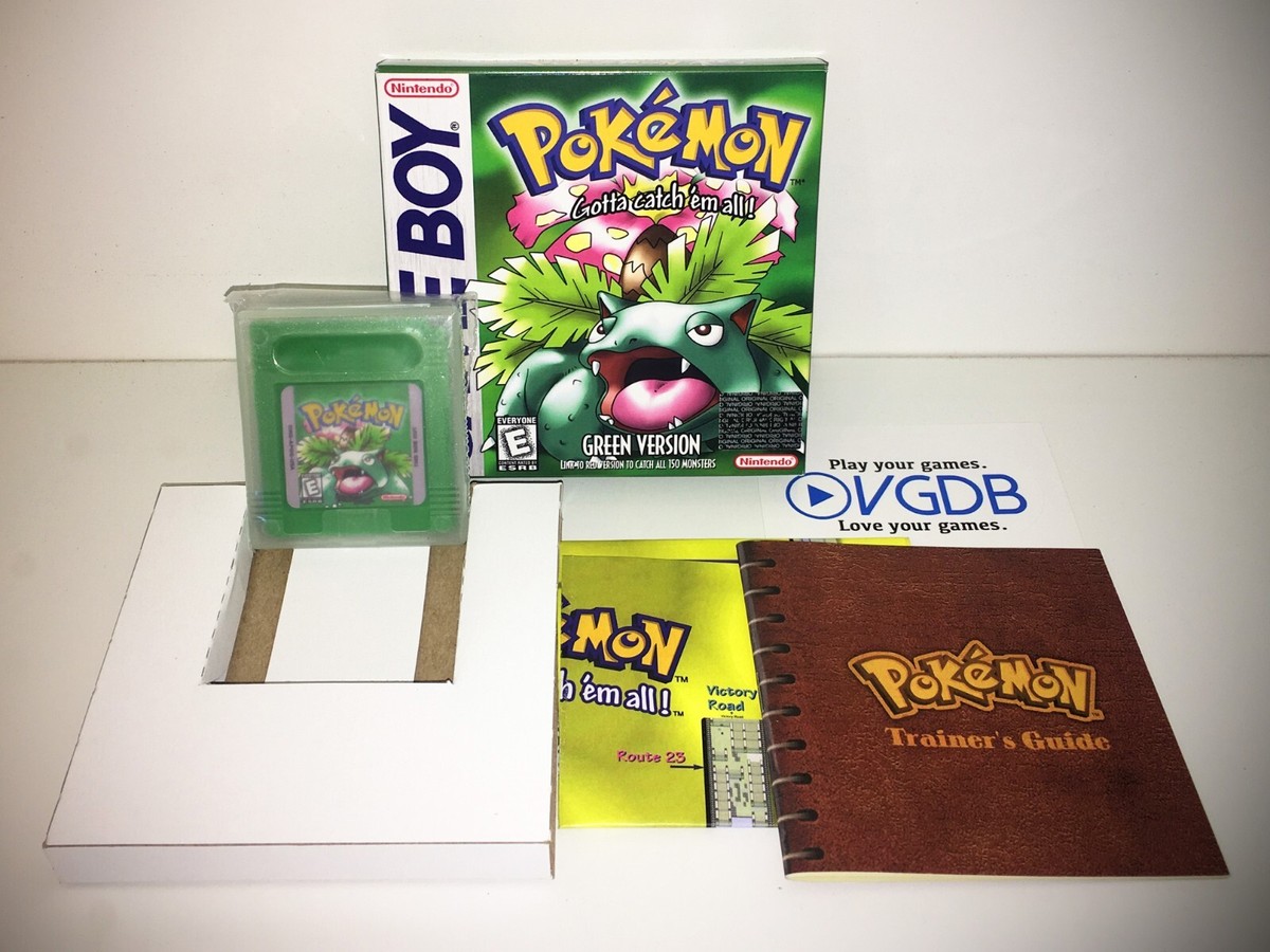 Pokemon Green Nintendo Game Boy Gameboy New Sealed VGDB Pokemon Green Nintendo Game Boy Gameboy New Sealed VGDB