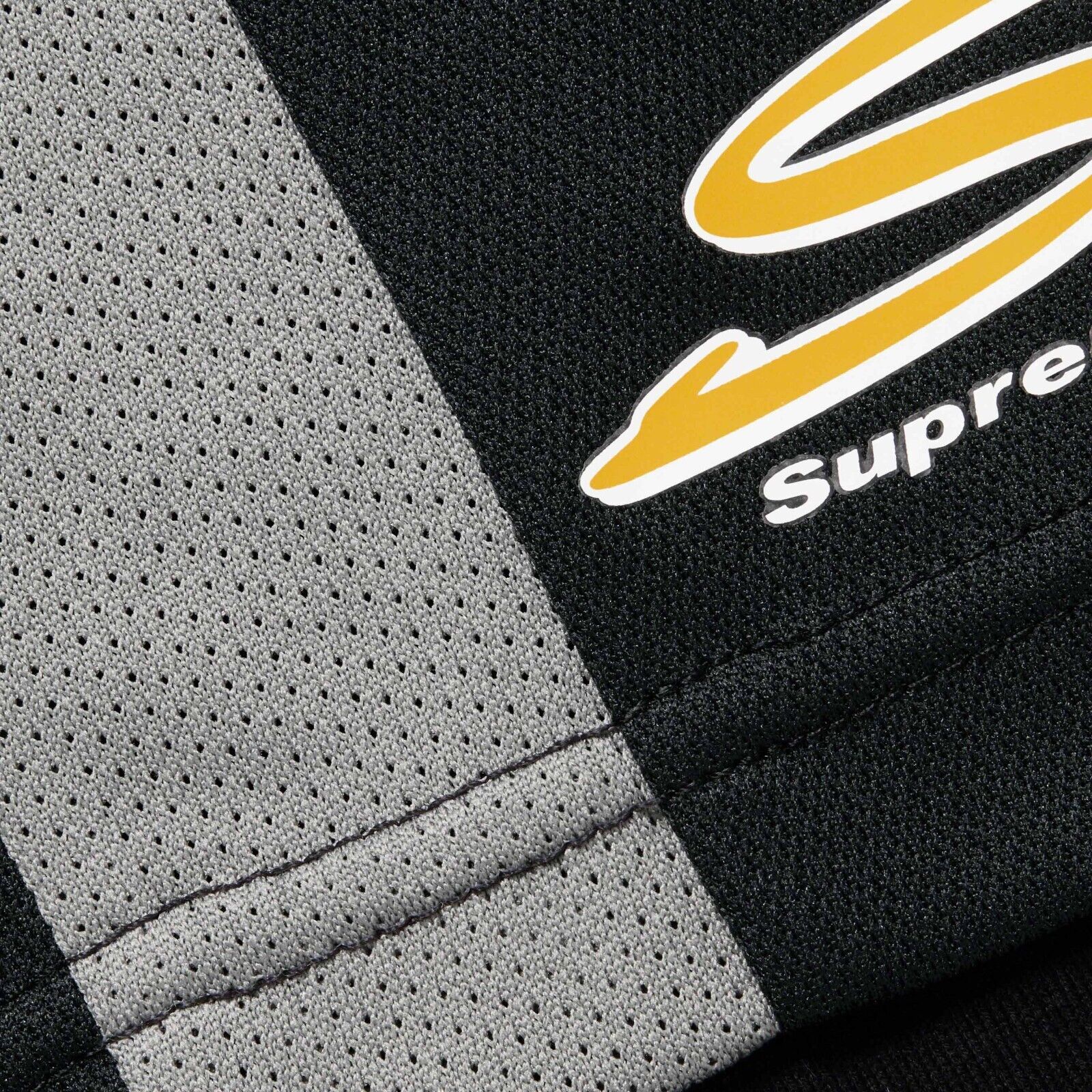 Supreme Hooded Soccer Jersey 2023 Black White Bright Green 3colors Size  S-XXL