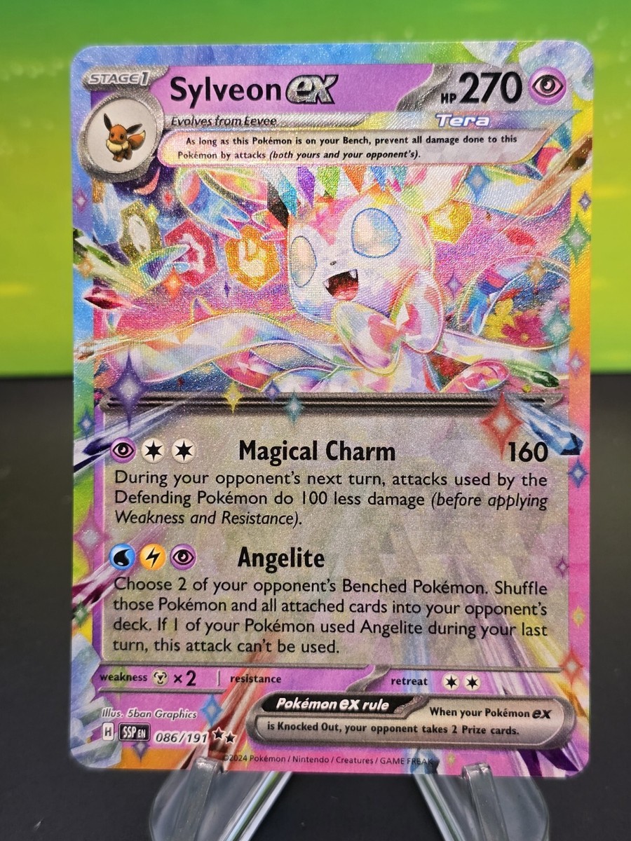 Sylveon ex 086/191 Sv08: Surging Sparks Holo | eBay Sylveon ex 086/191 Sv08: Surging Sparks Holo | eBay
