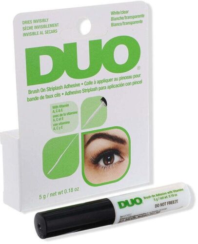 Duo Green Brush On Strip & Individual False Eyelash Clear Adhesive Glue 5g UK - Picture 1 of 4