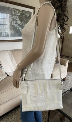 COACH HIGHRISE BOROUGH PATCHWORK embossed Leather Shoulder  display picture 1