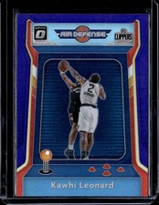 2020-21 Donruss Optic #4 Kawhi Leonard Air Defense Purple