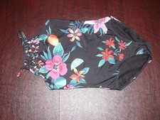 One Piece Tropical Floral Bathing Suit, Old Navy, Size L Girls