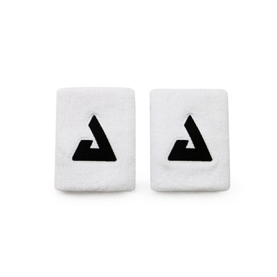 JOOLA Trinity Wristband 2 Pack   White Wrist Bands with Moisture