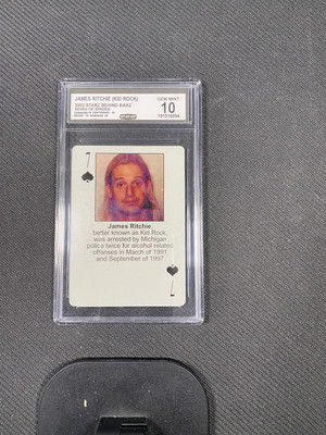 James Ritchie (Kid Rock) 2003 Starz Behind Barz CCG 10 RC