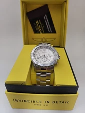 Invicta Men's II Stainless Steel Swiss-Quartz Watch with Stainless-Steel Strap,