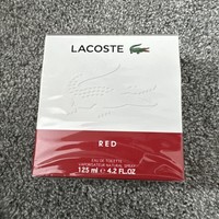 LACOSTE RED 125ML EAU DE TOILETTE SPRAY BRAND NEW & SEALED