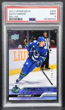 2023-24 Upper Deck Series 1 Young Guns Deluxe Akito Hirose 242 RC 208 /250 2446