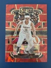 2024 Panini Select WNBA #51 Allisha Gray Red Ice Concourse