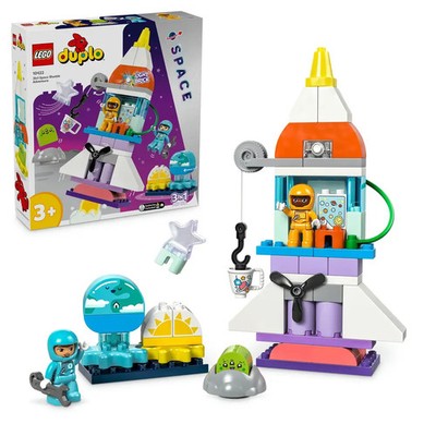 LEGO  Duplo 10422 3-in-1-Spaceshuttle für viele Abenteuer