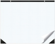 Large Engineering Graph Paper 22x17 in Sturdy Graph Desk Pad 1/4 in Quad Grid...