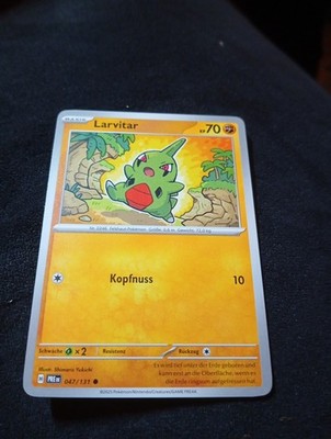 Larvitar 047/131 Sv: Prismatic Evolutions Normal Near Mint