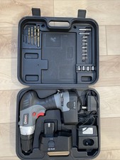 9.2V Cordless Drill and Driver With 2 Batteries & Bits WORKS UNTES. BATTERY LIFE