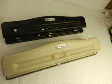 2X LOT - - - VINTAGE ACCO MUTUAL 20 PAPER PUNCH 3-HOLE PUNCHER