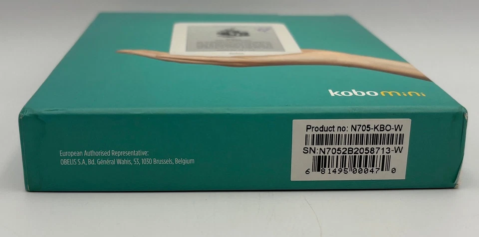 Kobo Mini eBook Reader E Ink Display Wi-Fi White 2GB Storage in Box - Working - Image 3 of 4