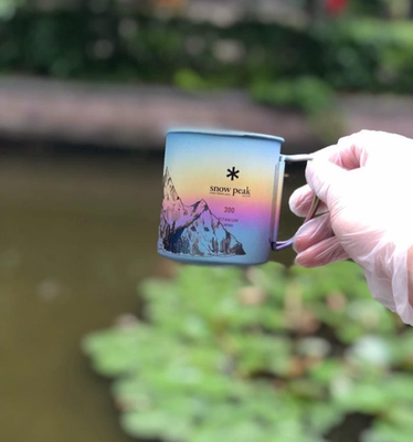 Snow Peak 300 Single Layer Titanium Mug Cup MG-142 Outdoor Cup
