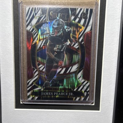 2025 Panini Select - Concourse James Pearce Jr. #48 Zebra Shock