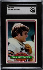 1980 Topps - Clay Matthews #418 (RC)