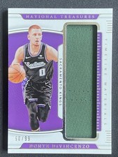 Donte Divincenzo 2021-22 Panini National Treasures Timeline Materials Jersey /99
