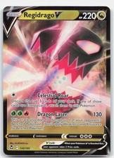 regidrago v pokemon card Regidrago V 183/195 Full Art Silver Tempest Pokemon Card NM