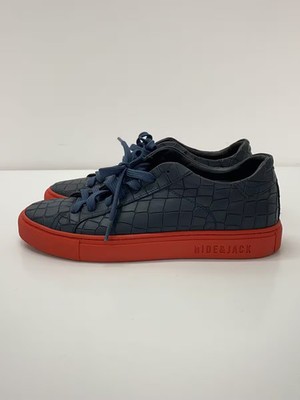 Hide Jack Low Cut Sneakers Nvy Leather GbD82