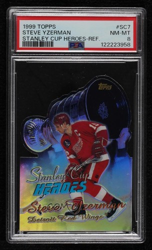 Steve Yzerman [Refractor] #SC7 1999 Topps Stanley Cup Heroes card