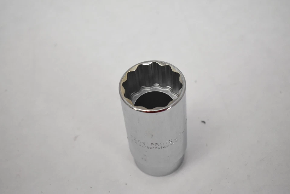 Proto 5314 Deep Socket 1-3/8 in SAE 12-Point 3/4 in Drive Professional Made USA - Image 2 of 4