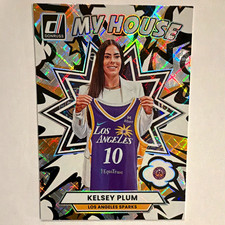 Panini 2025 Donruss WNBA Kelsey Plum Diamond My House Los Angeles Sparks #17