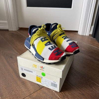 Adidas Human Race NMD HU Pharrell x BBC Multi-Color Sneakers Size 6 Rare