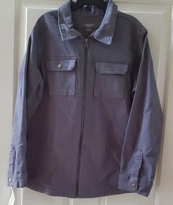 Boys Colorful Planet Denim Zip Up Jacket Size XL 14/16 XXL 18/20 NWTT