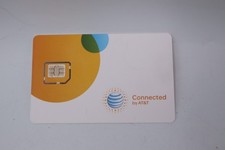 AT T Plug-in SIM Cards Case of 250, 25-10 Packs