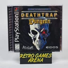 Deathtrap Dungeon (PlayStation 1 PS1) CIB COMPLETE