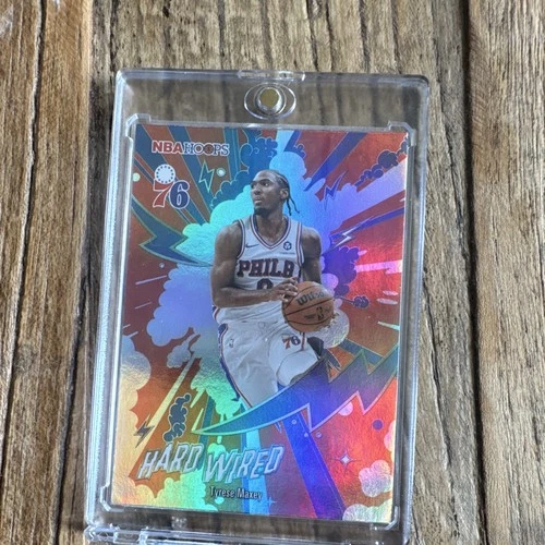 Topps NBA Hoops 2026 Tyrese Maxey 76ers Hard-Wired Insert #HW-20 NBA Card