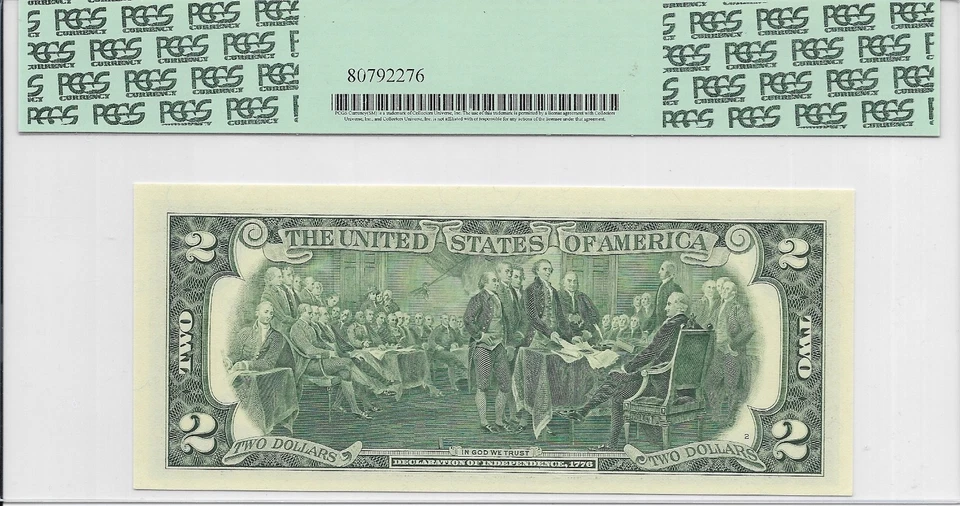 2009 $2 NEW YORK *  STAR * ⭐️. PCGS Very Choice NEW 64 PPQ. Only 128,000 Printed - Image 3 of 3