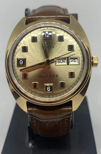 Vintage Timex Q 1975 Cal. M63 Quartz Serviced