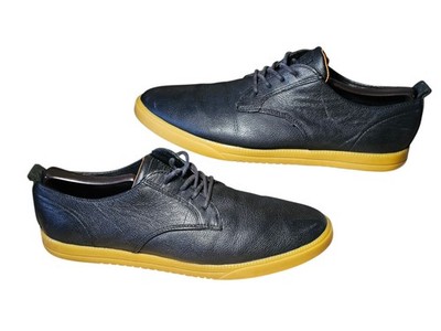 CLAE Men's Ellington Textile Sneaker In Deep Navy Gum  Sz 9
