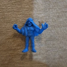 M.U.S.C.L.E Musclemen Kinnikuman The Sheik Blue Mini Kinkeshi Vintage Japan 