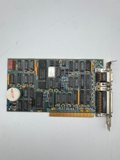 Vintage ISA Interface Card w/ INS8250N-B UART | Dual Serial D-Sub Ports | RTC Ba