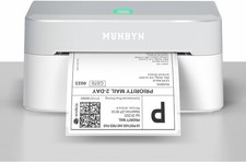 MUNBYN Bluetooth Thermal Label Printer RW403B, Wireless 4x6 Shipping Label Print