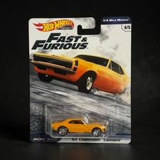 Hot Wheels Premium Fast & Furious 1967 Chevrolet Camaro 4/5
