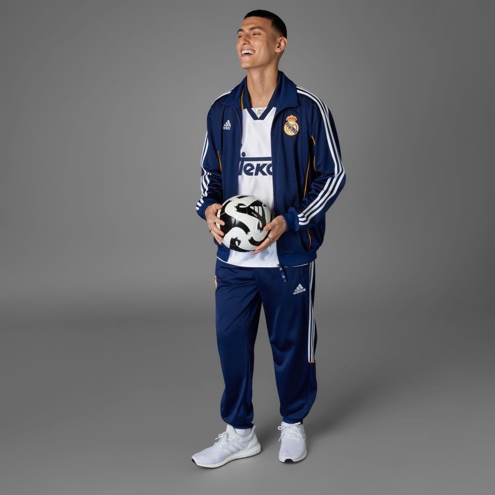 Real Madrid Adidas 1999/2000 Reissued Dark Blue Track Top Jacket