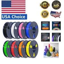 2kg High Speed PLA Filament Set - 8 x 250g Rolls for Superior Printing