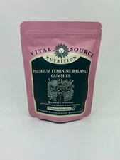 Vital Source Nutrition Premium Feminine Balance Gummies 60 Exp : 01/2027