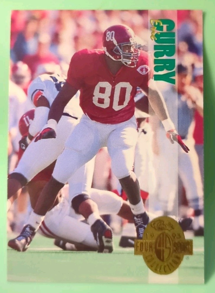 1993 Classic Four Sport Collection - Eric Curry #96 (RC) - Alabama Crimson Tide
