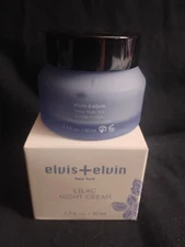Elvis and Elvin Lilac Night Cream. 50ml New In Original Packaging