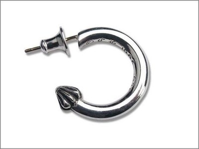 CHROME HEARTS　ピアス HOOP CH PLS CH s-l400.jpg