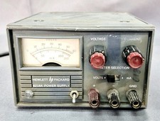 HP 6218A DC Power Supply 0-50V 0-200mA - Working