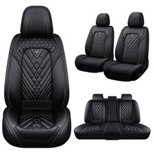 Car Seat Covers Fit for Honda Accord Hybrid Non-Slip Nappa Leather Seat Covers
